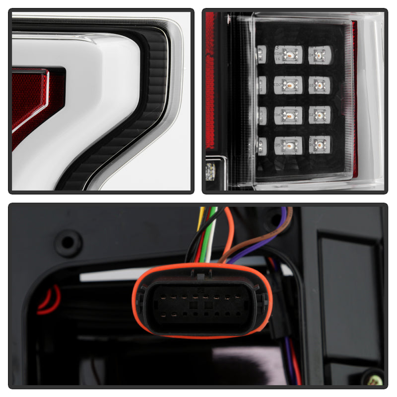 SPYDER 5088550 - SPY5088550 - Spyder 18-20 Ford F150 w/ Rear Blind Spot LED Tail Lights - Black (ALT-YD-FF15018BS-LED-BK) - Shipped in Europe - Tuningsupply.com