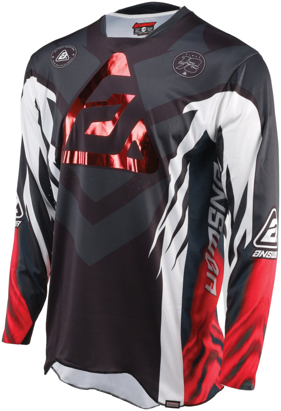 Answer 442501 - ANS442501 - Answer 25 Elite Xotic Jersey Crimson/Black - Small - Shipped in Europe - Tuningsupply.com