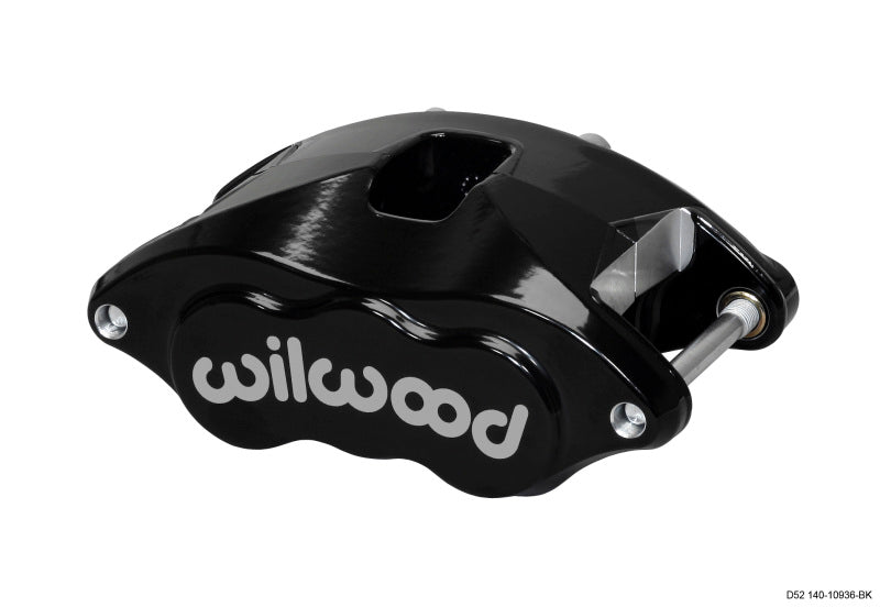 Wilwood 120-10936-BK - WIL120-10936-BK - Wilwood Caliper-D52-Black Pwdr 2.00/2.00in Pistons 1.28in Disc - Shipped in Europe - Tuningsupply.com
