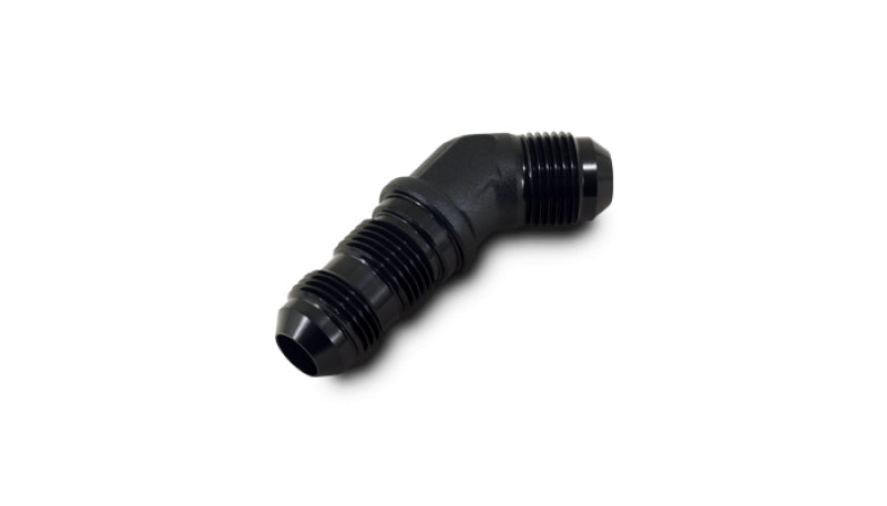 Vibrant 10605 - VIB10605 - Vibrant -12AN Bulkhead Adapter 45 Degree Elbow Fitting - Anodized Black Only - Shipped in Europe - Tuningsupply.com