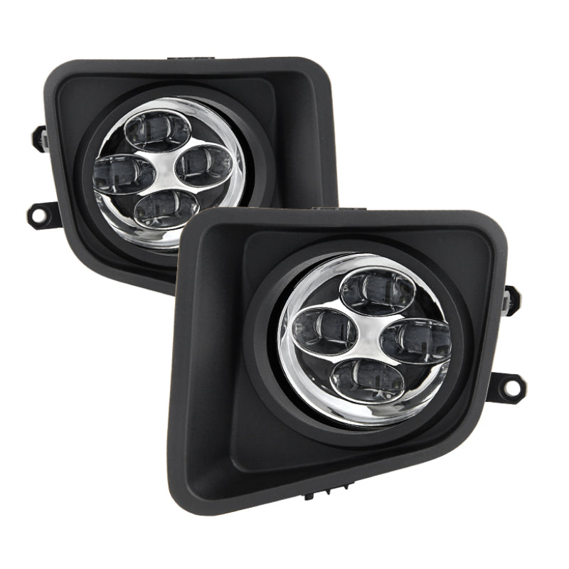 SPYDER 9031540 - SPY9031540 - Spyder Toyota Tundra 2014-2016 Daytime DRL LED Running Fog Lights w/Switch Clear FL-DRL-TTU14-C - Shipped in Europe - Tuningsupply.com