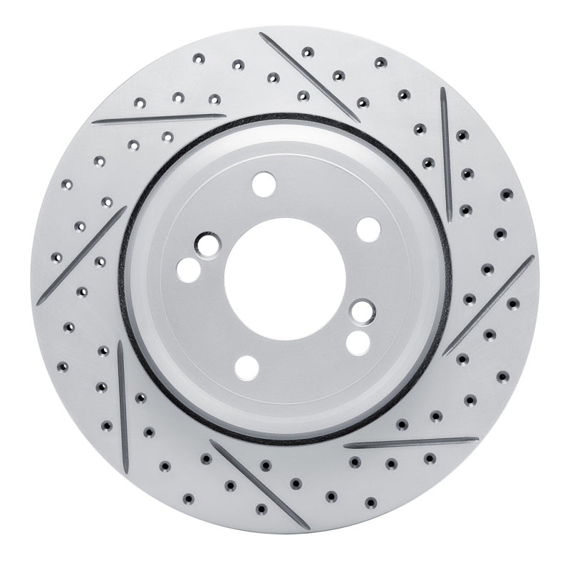 R1 Concepts 830-31050R - RNC830-31050R - R1 00-06 BMW M5 Rear Right Drilled & Slotted Geo-Carbon Rotor - Shipped in Europe - Tuningsupply.com