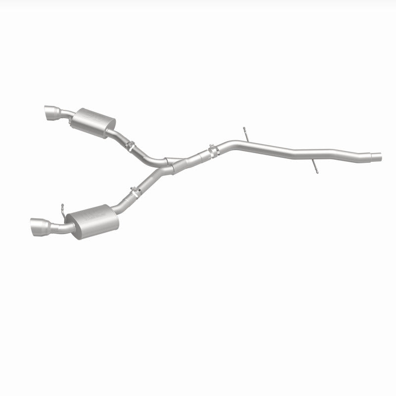 Magnaflow 19390 - MAG19390 - MagnaFlow 18-19 Audi A5 Dual Exit Polished Stainless CatBack Exhaust - 3in Main Piping Diameter - Shipped in Europe - Tuningsupply.com