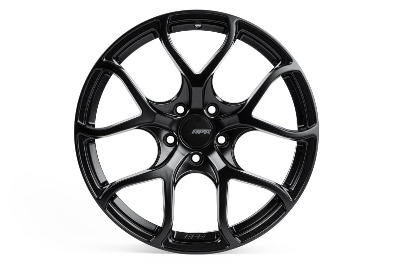 APR WHL00017 - APRWHL00017 - APR A01 Flow Formed - 18x8.5 - 5x112 - ET45 - 66.5mm Center Bore - Satin Black Wheel - Shipped in Europe - Tuningsupply.com