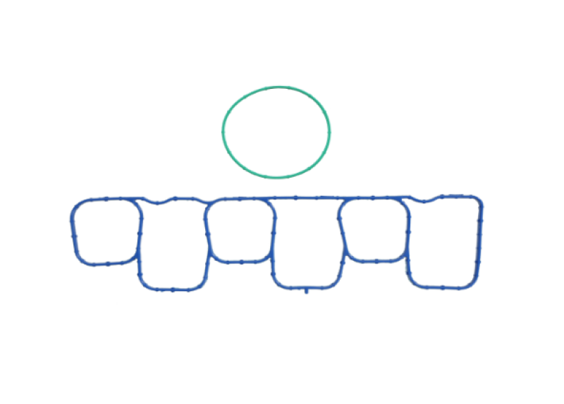 Fel-Pro MS97214 - FELMS97214 - Fel-Pro 18-23 Ford F-150/11-18 Edge/20-23 Explorer Fuel Injection Plenum Gasket Set - Shipped in Europe - Tuningsupply.com