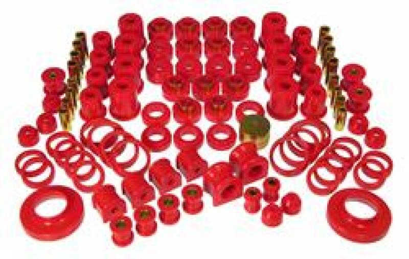 Prothane 1-2006 - PRO1-2006 - Prothane 97-06 Jeep TJ Total Kit - Red - Shipped in Europe - Tuningsupply.com