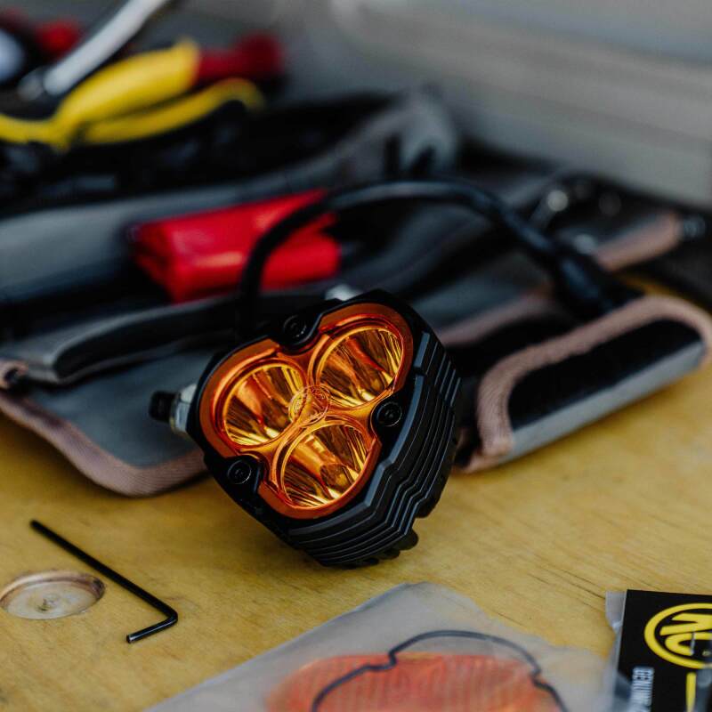 KC HiLiTES 4267 - KCL4267 - KC HiLiTES FLEX ERA 3 Performance Yellow Spot Beam Lens - Shipped in Europe - Tuningsupply.com