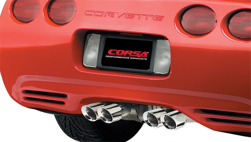 CORSA Performance 14132 - COR14132 - Corsa 1997-2004 Chevrolet Corvette C5 Z06 5.7L V8 Polished Xtreme Axle-Back Exhaust - Shipped in Europe - Tuningsupply.com