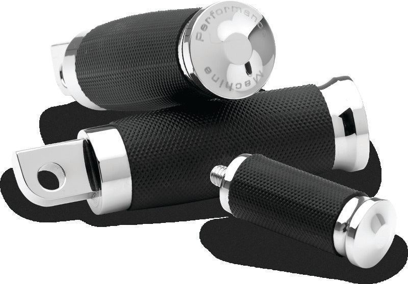 Performance Machine 0033-1083-CH - PFM0033-1083-CH - Performance Machine Rubber Shift Pedal Rubber Contour - Chrome - Shipped in Europe - Tuningsupply.com