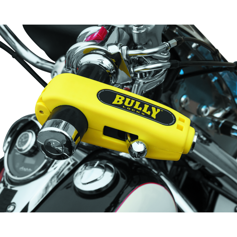 BikeMaster 132255 - BKM132255 - Bully Lock Bully Grip Lock - Yellow - Shipped in Europe - Tuningsupply.com