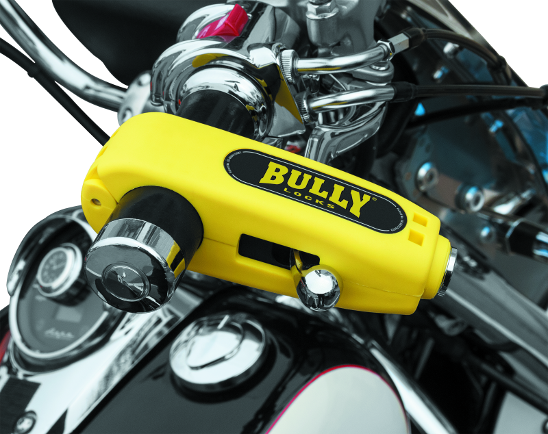 BikeMaster 132255 - BKM132255 - Bully Lock Bully Grip Lock - Yellow - Shipped in Europe - Tuningsupply.com