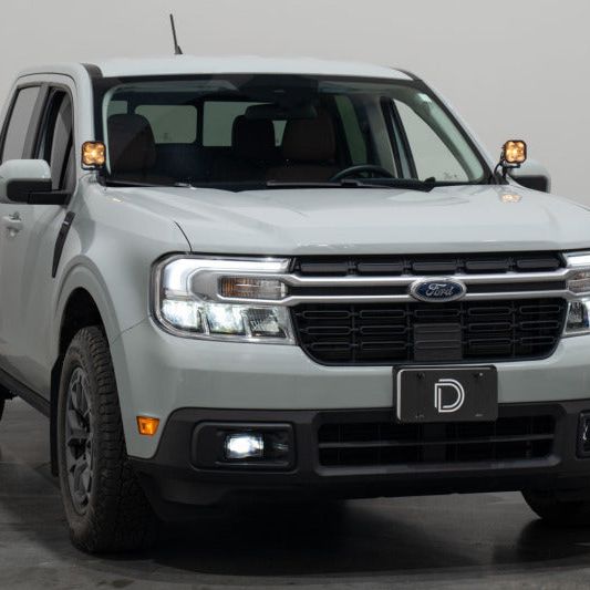 Diode Dynamics DD7769 - DIODD7769 - Diode Dynamics 2022+ Ford Maverick Elite Series Add-On LED Fog Light Kit Yellow - Shipped in Europe - Tuningsupply.com