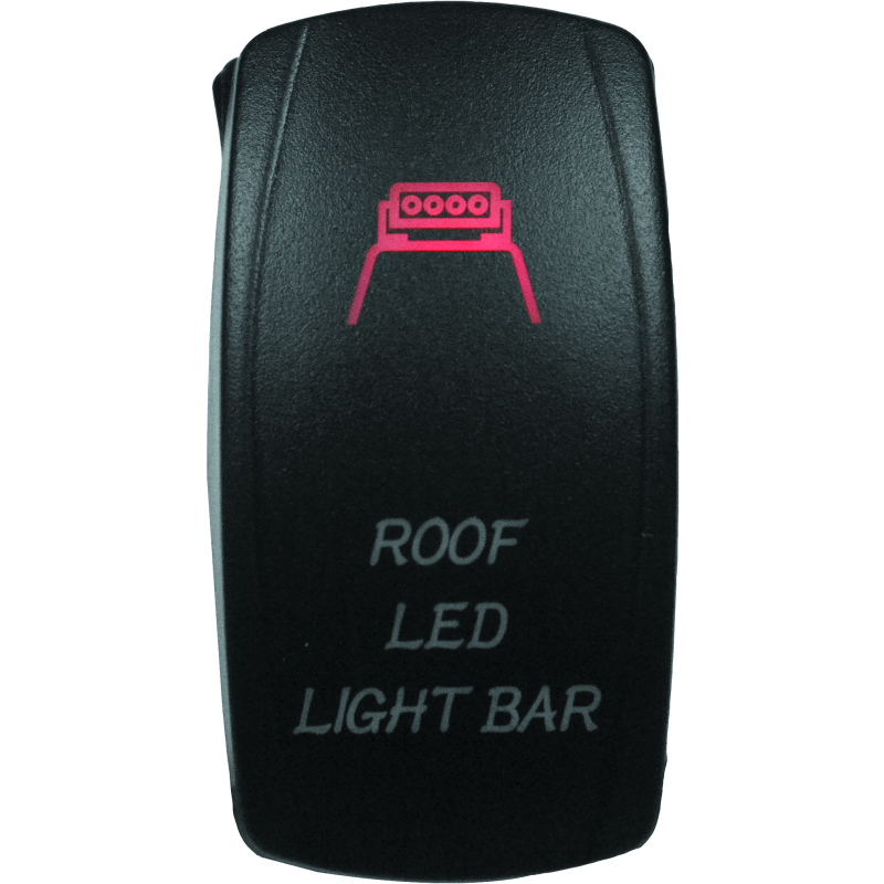 DragonFire Racing 521396 - DFR521396 - DragonFire Racing Lighted Switch Roof Led On/Off Red - Shipped in Europe - Tuningsupply.com