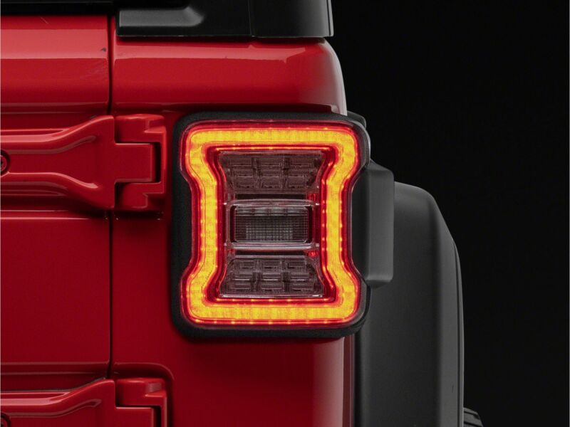 Raxiom J181426 - RAXJ181426 - Raxiom 18-26 Jeep Wrangler JL LED Tail Lights- Clear Housing- Clear Lens - Shipped in Europe - Tuningsupply.com