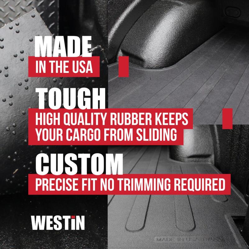 Westin 50-6355 - WES50-6355 - Westin 2015-2018 Ford F-150 (5.5ft Bed) Truck Bed Mat - Black - Shipped in Europe - Tuningsupply.com