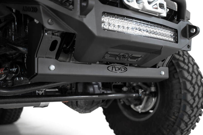 Addictive Desert Designs AC96100801NA - ADDAC96100801NA - Addictive Desert Designs 18-20 Jeep JL/JT Sway Bar Skid Plate - Shipped in Europe - Tuningsupply.com