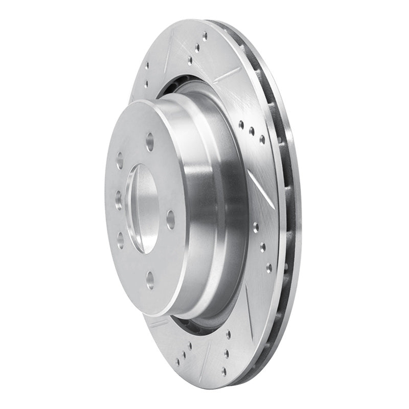R1 Concepts 631-31035D - RNC631-31035D - R1 95-99 BMW M3 E36 Right Rear Drilled & Slotted Silver Brake Rotor - Shipped in Europe - Tuningsupply.com