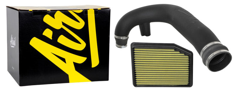 Airaid 205-794 - AIR205-794 - Airaid 19-20 Chevrolet Silverado 1500 L4-2.7L Jr Intake Kit - Oiled / Yellow Media - Shipped in Europe - Tuningsupply.com