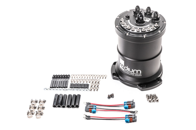 Radium Engineering 20-1442 - RAD20-1442 - Radium Multi-Pump Fuel Surge Tank Fits Walbro F90000267/274/285 (Pumps Not Included) - Shipped in Europe - Tuningsupply.com