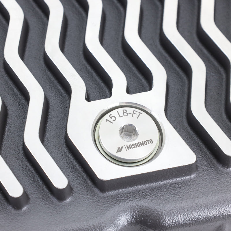 Mishimoto MMTP-F2D-11 - MISMMTP-F2D-11 - Mishimoto 2011+ Powerstroke 6R140 Transmission Pan - Cast - GR - Shipped in Europe - Tuningsupply.com