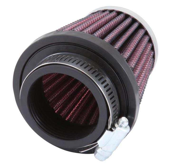 K&N Engineering RC-1070 - KNNRC-1070 - K&N Universal Chrome Filter-Round Tapered-1.688in Flange ID x 2in Top OD x 3in Base OD x 2.75in H - Shipped in Europe - Tuningsupply.com