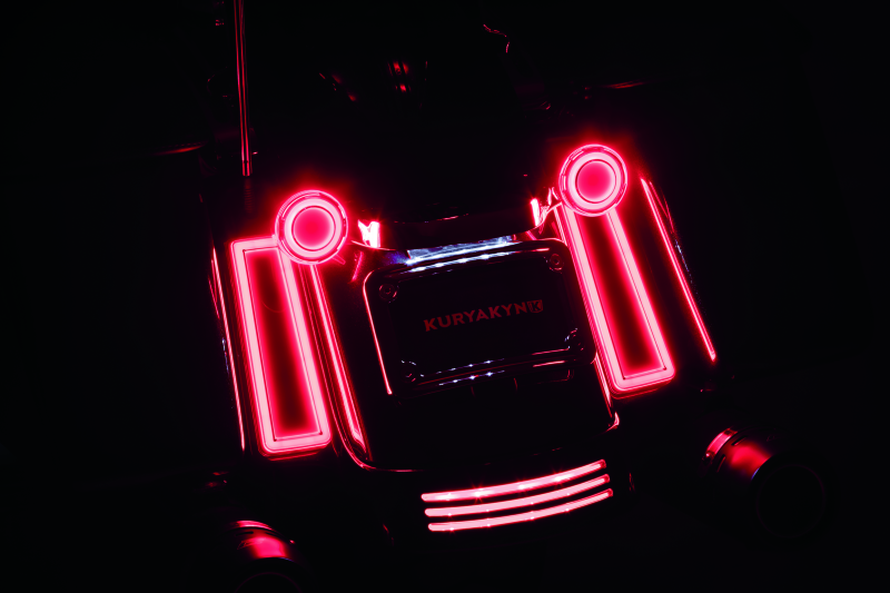 Kuryakyn 2952 - KUR2952 - Kuryakyn Tracer Filler Panel Lights Red Lens - Shipped in Europe - Tuningsupply.com