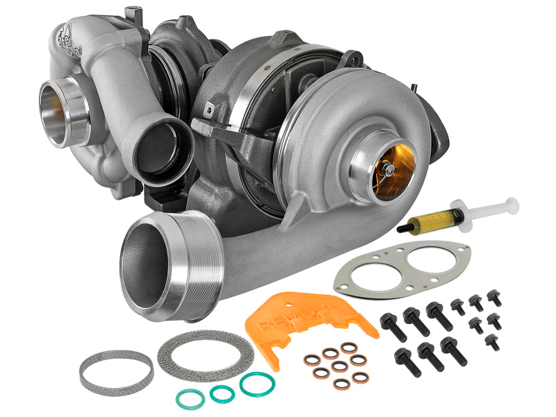 aFe 46-60192 - AFE46-60192 - aFe BladeRunner Street Series Turbocharger Ford Diesel Trucks 08-10 V8-6.4L (td) - Shipped in Europe - Tuningsupply.com