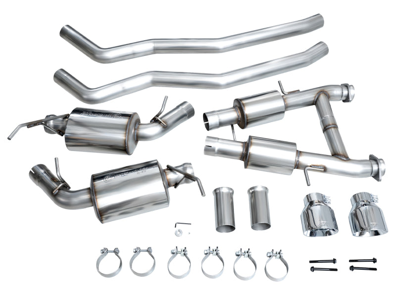 AWE Tuning 3015-32575 - AWE3015-32575 - AWE Tuning 11-24 Dodge Durango 5.7L Touring Edition Exhaust w/ Chrome Silver Tips - Shipped in Europe - Tuningsupply.com