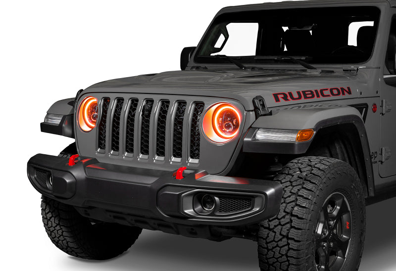 ORACLE Lighting 5769J-332 - ORL5769J-332 - Oracle Jeep Wrangler JL/Gladiator JT 7in. High Powered LED Headlights (Pair) - Dynamic - Shipped in Europe - Tuningsupply.com