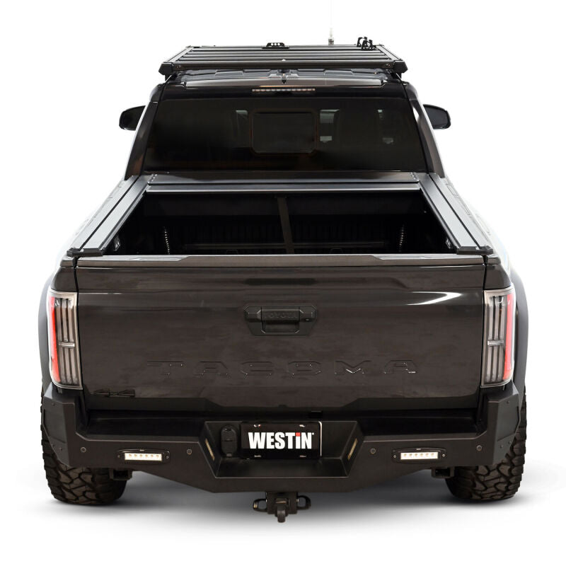 Westin 19-62785 - WES19-62785 - Westin 24-26 Toyota Tacoma 5ft Bed Manual Retractable Tonneau Cover - Black - Shipped in Europe - Tuningsupply.com