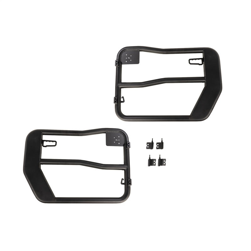 Rugged Ridge 11509.31 - RUG11509.31 - Rugged Ridge Fortis Tube Doors Front 07-18 Jeep Wrangler JK - Shipped in Europe - Tuningsupply.com