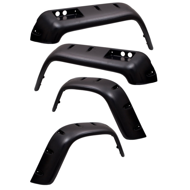 Rugged Ridge - RUG11633.10 - Rugged Ridge All Terrain Fender Flare Kit 76-86 Jeep CJ - Shipped in Europe - Tuningsupply.com