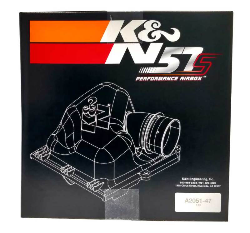 K&N Engineering 57S-9506 - KNN57S-9506 - K&N Performance Intake Kit 2018 Volkswagen Golf Sportsvan 1.2L - Shipped in Europe - Tuningsupply.com