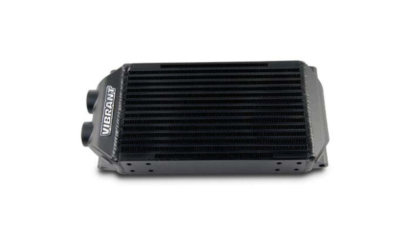 Vibrant 12952 - VIB12952 - Vibrant Double Pass Oil Cooler Assembly 6in x 10in x 2in - Shipped in Europe - Tuningsupply.com