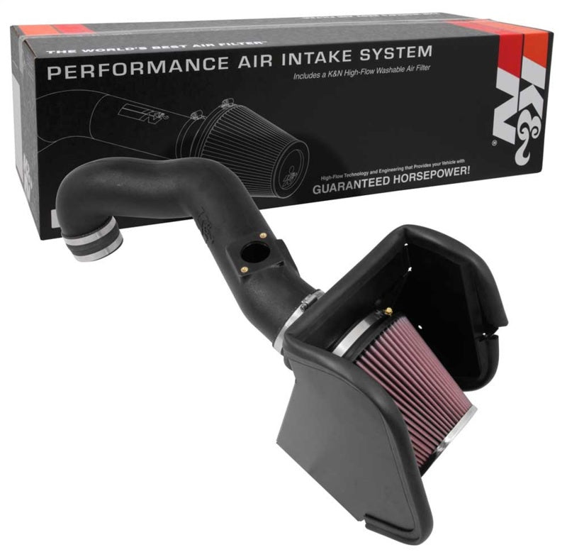 K&N Engineering 63-6017 - KNN63-6017 - K&N 16-17 Nissan Titan XD V8-5.0L DSL 63 Series AirCharger Performance Intake - Shipped in Europe - Tuningsupply.com