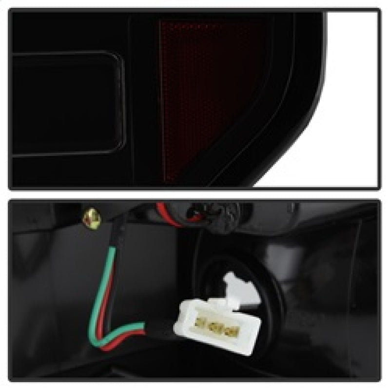 SPYDER 5084217 - SPY5084217 - Spyder 09-14 Ford F150 V2 Light Bar LED Tail Lights - Blk Smoke (ALT-YD-FF15009V2-LBLED-BSM) - Shipped in Europe - Tuningsupply.com
