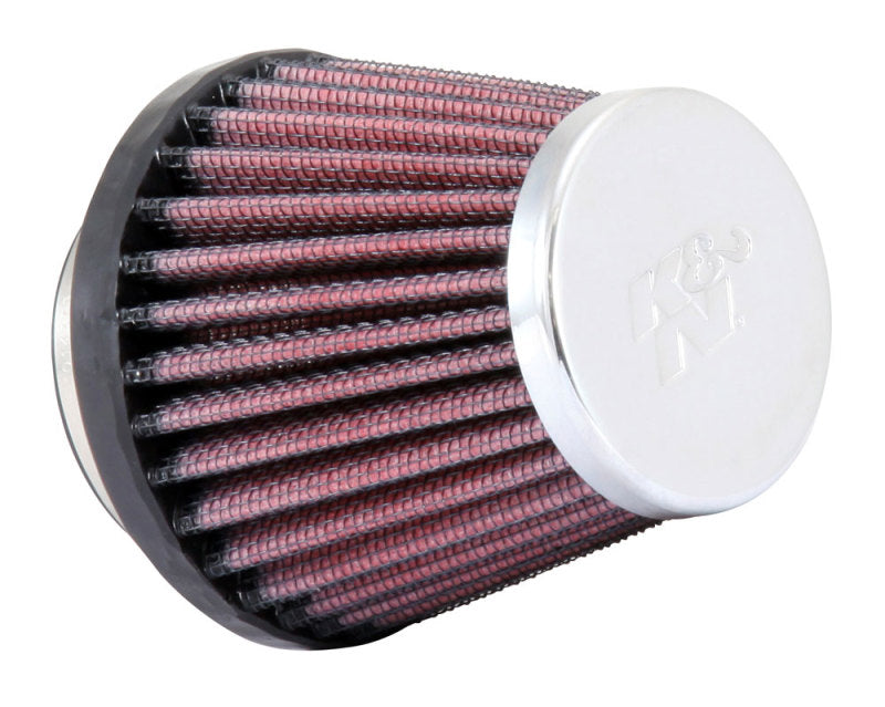 K&N Engineering RC-1070 - KNNRC-1070 - K&N Universal Chrome Filter-Round Tapered-1.688in Flange ID x 2in Top OD x 3in Base OD x 2.75in H - Shipped in Europe - Tuningsupply.com
