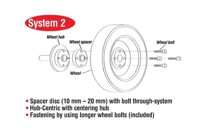 Eibach S90-1-08-003 - EIBS90-1-08-003 - Eibach Pro-Spacer 8mm Spacer / Bolt Pattern 4x100 / Hub Center 57.1 for 85-98 VW Golf (MKII/MKIII) - Shipped in Europe - Tuningsupply.com