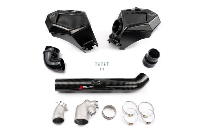 AMS - AMSAMS.48.08.0001-2 - AMS Performance BMW G8X M2/M3/M4 S58 Air Intakes (Carbon Fiber Lid) - Shipped in Europe - Tuningsupply.com
