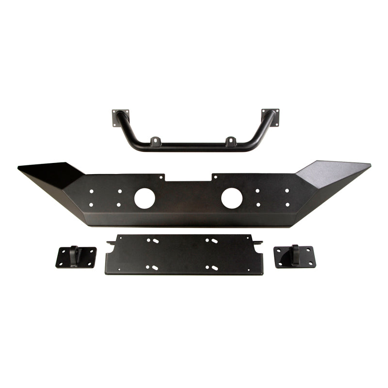 Rugged Ridge - RUG11548.41 - Rugged Ridge Spartan Front Bumper HCE W/Overrider 18-20 Jeep Wrangler JL/JT - Shipped in Europe - Tuningsupply.com