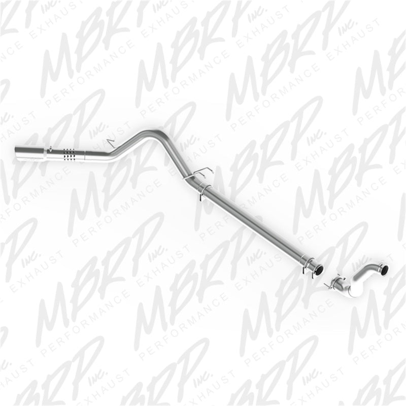MBRP PS6282AL - MBRPS6282AL - MBRP 08-10 Ford 6.4L F250/350/450 4 inch Filter Back Single Side Exit Aluminum and Down Pipe - Shipped in Europe - Tuningsupply.com