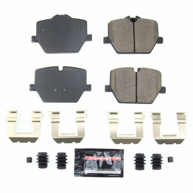 PowerStop Z23-2220 - PSBZ23-2220 - Power Stop 2019 BMW 330i Rear Z23 Evolution Sport Brake Pads w/Hardware - Shipped in Europe - Tuningsupply.com