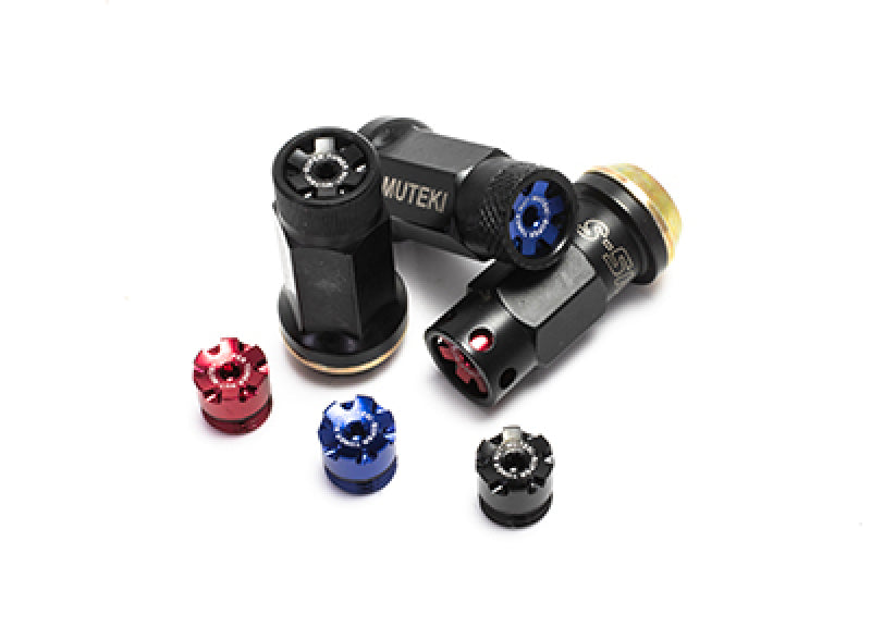 Wheel Mate 32956R - WHM32956R - Wheel Mate Muteki Aluminum Closed End Cap 12 X 1.50- Red (24 PCS) - Shipped in Europe - Tuningsupply.com