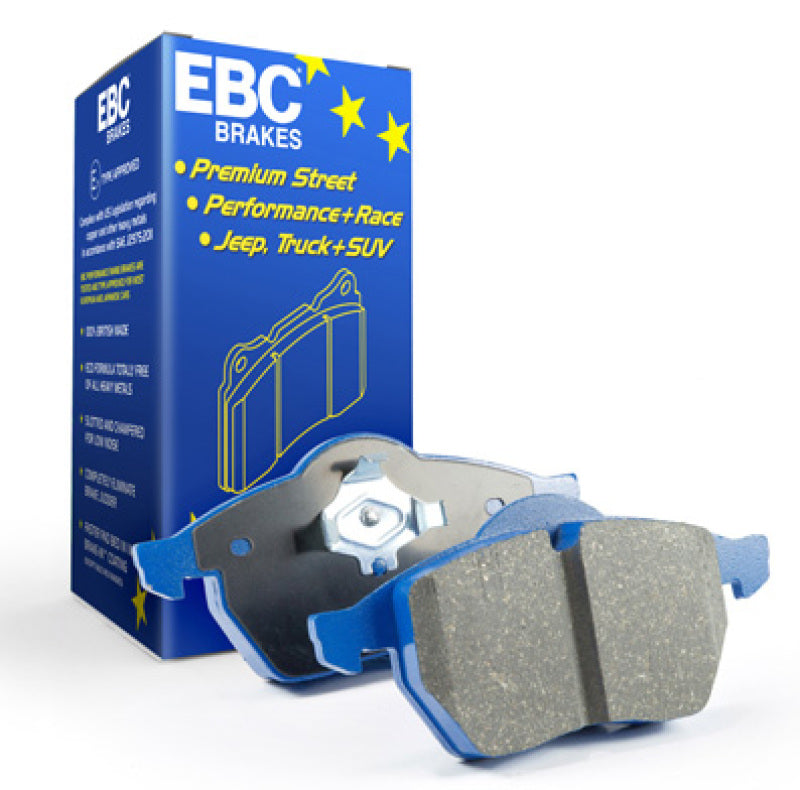 EBC DP52105NDX - EBCDP52105NDX - EBC 11-17 BMW X3 F25 2.0T Bluestuff Front Brake Pads - Shipped in Europe - Tuningsupply.com