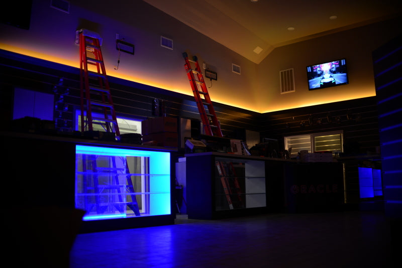 ORACLE Lighting 3804-333 - ORL3804-333 - Oracle Exterior Black Flex LED 12in Strip - RGB ColorSHIFT - Shipped in Europe - Tuningsupply.com