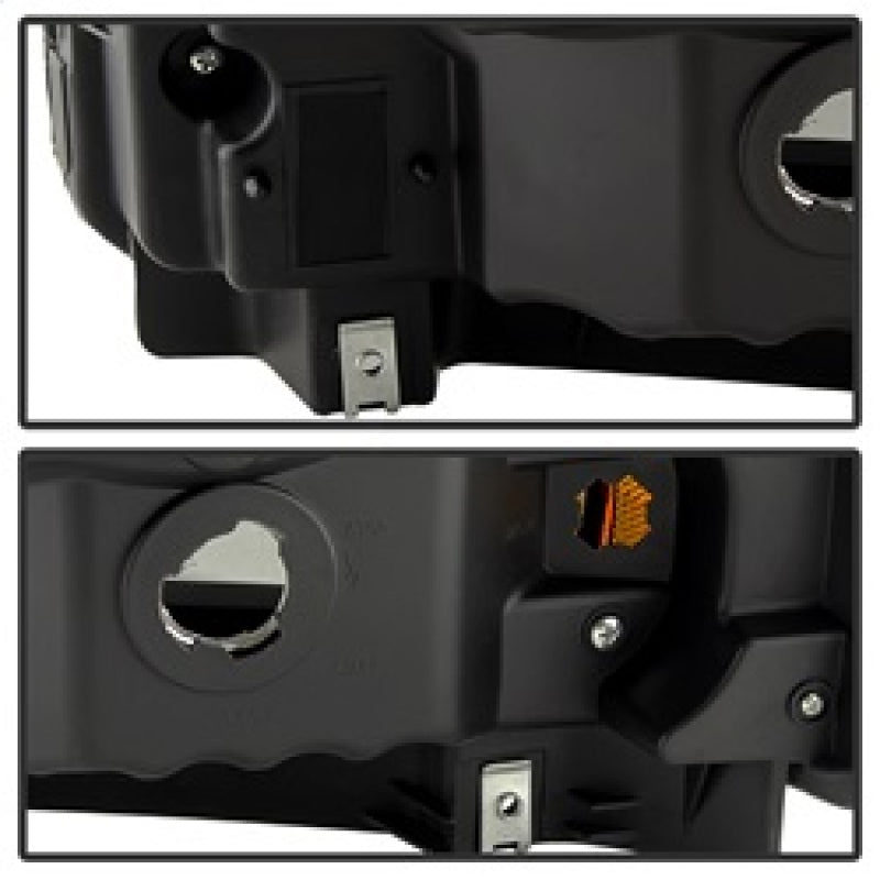 SPYDER 9030444 - SPY9030444 - xTune Ford F250/350/450 Super Duty 05-07 Crystal Headlights Black Smoked HD-JH-FS05-AM-BSM - Shipped in Europe - Tuningsupply.com