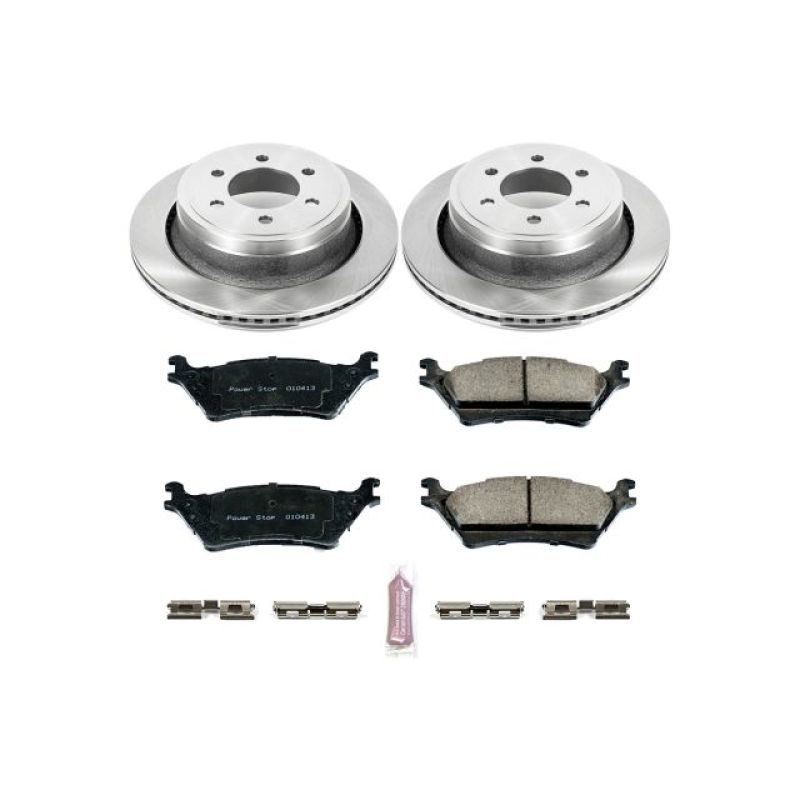 PowerStop KOE6271 - PSBKOE6271 - Power Stop 12-18 Ford F-150 Rear Autospecialty Brake Kit - Shipped in Europe - Tuningsupply.com