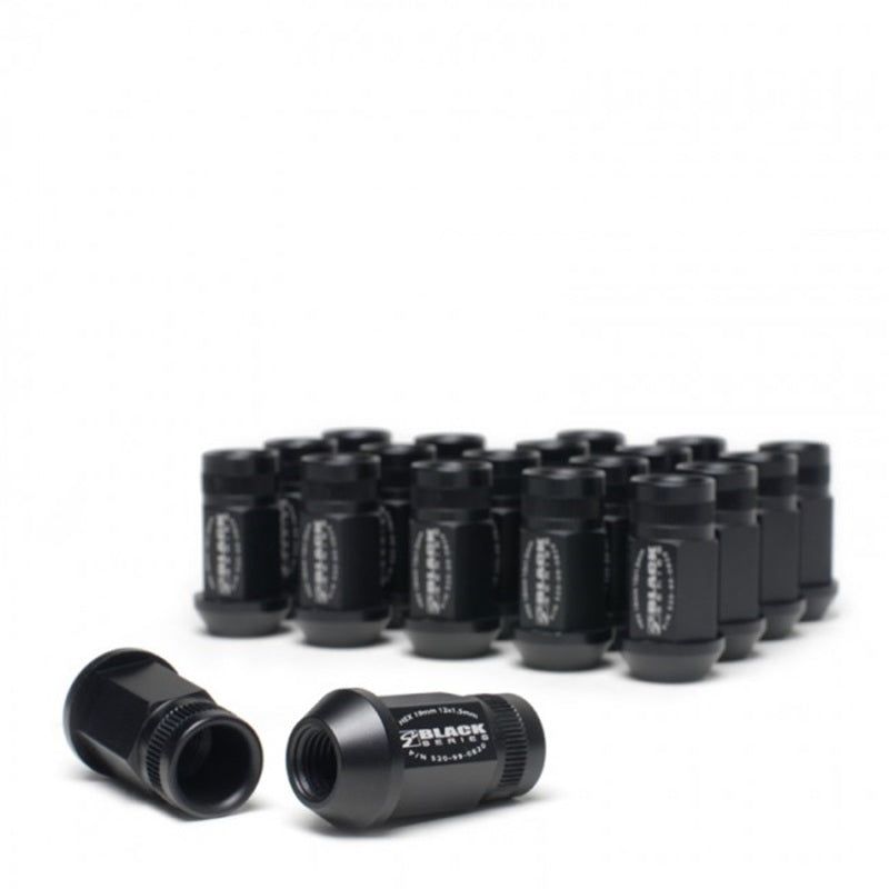 Skunk2 Racing 520-99-0855 - SKK520-99-0855 - Skunk2 12 x 1.5 Forged Lug Nut Set (Black Series) (20 Pcs.) - Shipped in Europe - Tuningsupply.com