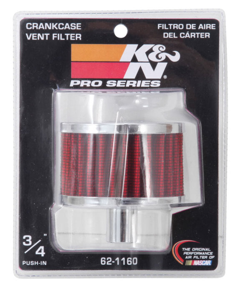K&N Engineering 62-1160 - KNN62-1160 - K&N Filter 3/4in Vent 3in Diameter 2in Height - Shipped in Europe - Tuningsupply.com
