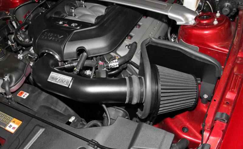 K&N Engineering 71-3527 - KNN71-3527 - K&N 11-14 Ford Mustang GT 5.0L V8 Black Performance Intake Kit - Shipped in Europe - Tuningsupply.com
